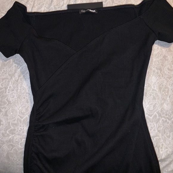 Fashion Nova dress. Off Shoulder. - Picture 5 of 5